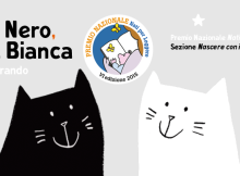 gatto nero gatta bianca