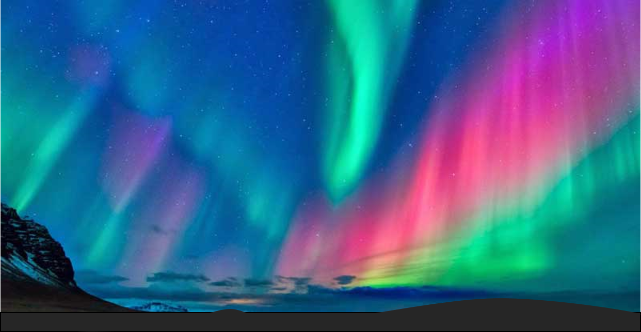 Mercoledì 5 gennaio, ore 17: Al polo nord, l’aurora boreale…