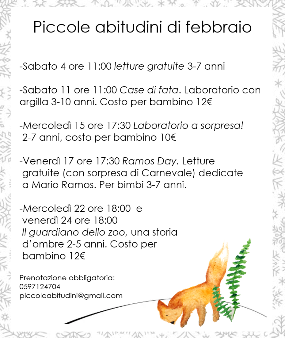 Calendario di febbraio