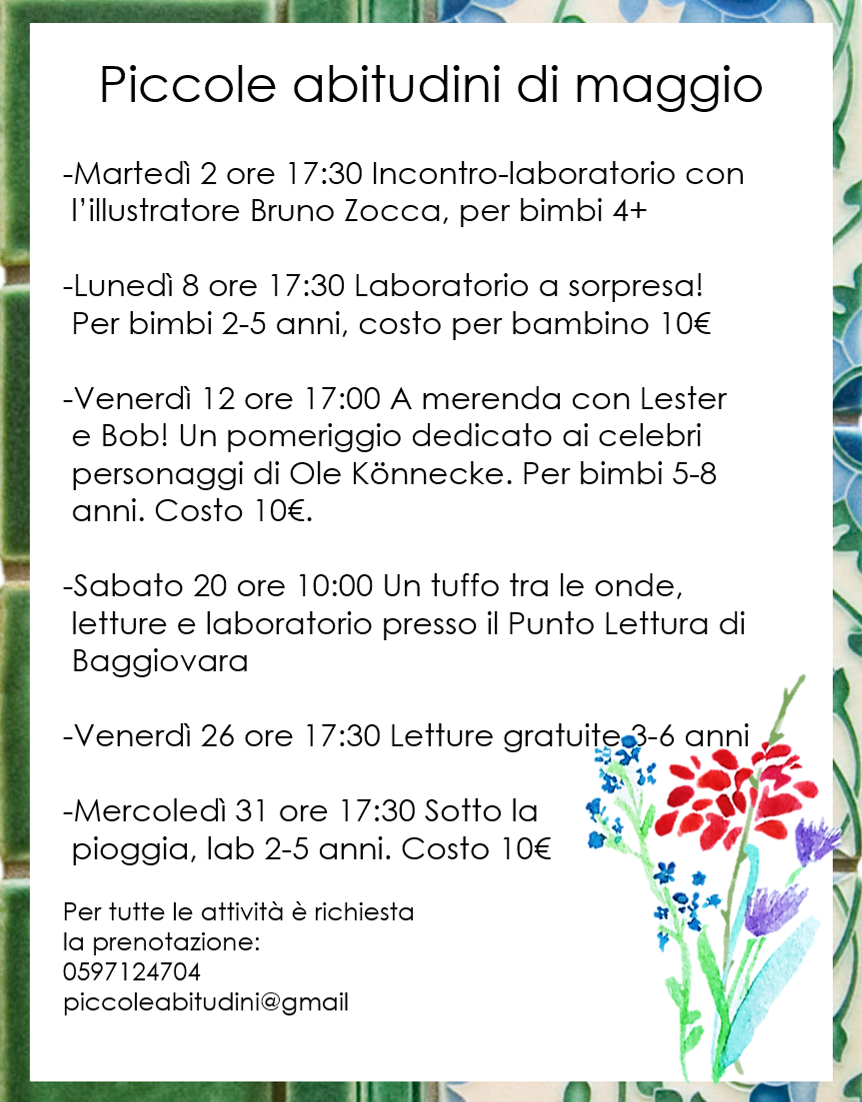 Calendario maggio