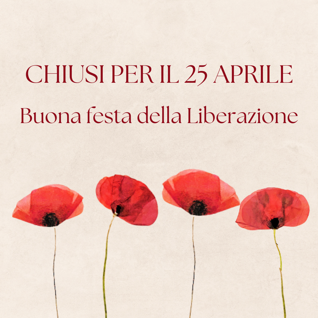 CHIUSI PER IL 25 APRILE